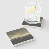 Dessous-de-verre En Pierre Victoire (Côté)