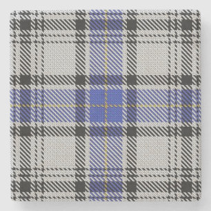 Dessous-de-verre En Pierre Vieux tartan écossais de Hannay de clan de tavern