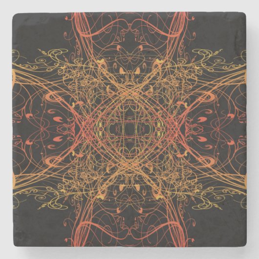 Dessous-de-verre En Pierre Vignes (Devant)