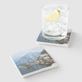 Dessous-de-verre En Pierre Village Hallstatt sur le lac - Salzbourg Autriche (Côté)