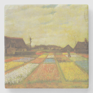 Dessous-de-verre En Pierre Vincennt Van Gogh Tulip Fields