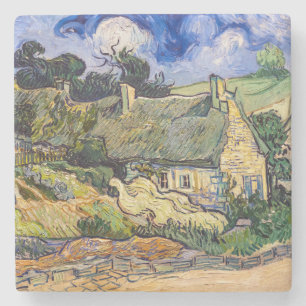 Dessous-de-verre En Pierre Vincent Van Gogh - Chaumières à Cordeville
