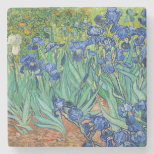 Dessous-de-verre En Pierre Vincent Van Gogh - Irises