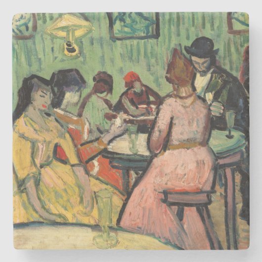 Dessous-de-verre En Pierre Vincent van Gogh - Le Brothel (Devant)