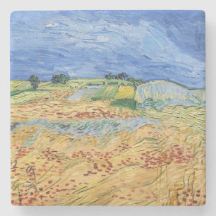 Dessous-de-verre En Pierre Vincent van Gogh - Les Champs / Champs de blé