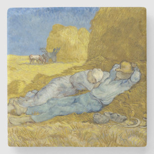 Dessous-de-verre En Pierre Vincent Van Gogh - Midi, repos du travail / La Sie