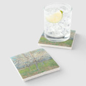 Dessous-de-verre En Pierre Vincent van Gogh - Orchard rose (Côté)