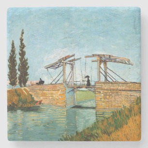 Dessous-de-verre En Pierre Vincent van Gogh - Pont Langlois à Arles #3
