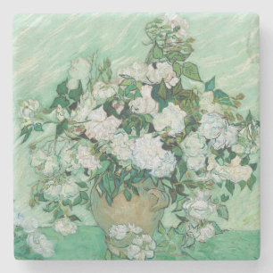 Dessous-de-verre En Pierre Vincent van Gogh - Roses
