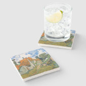 Dessous-de-verre En Pierre Vincent van Gogh - Rue à Auvers-sur-Oise (Côté)