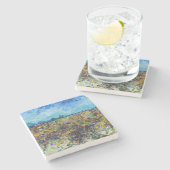 Dessous-de-verre En Pierre Vincent van Gogh - Vignoble vert (Côté)