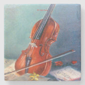Dessous-de-verre En Pierre Violín (Devant)