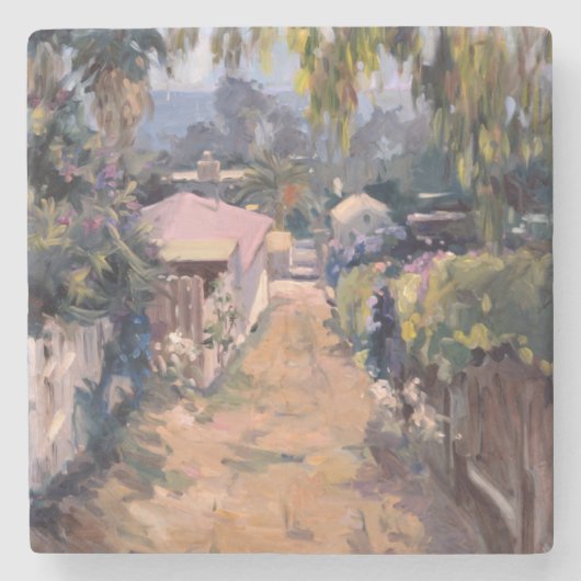 Dessous-de-verre En Pierre Voie côtière (Devant)