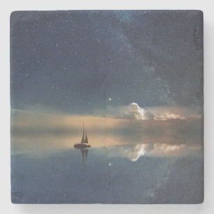 Dessous-de-verre En Pierre Voile vers les nuages