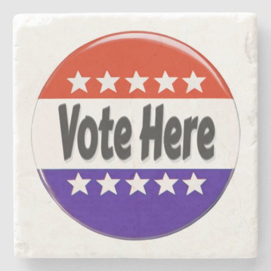 Dessous-de-verre En Pierre Vote ici (Devant)