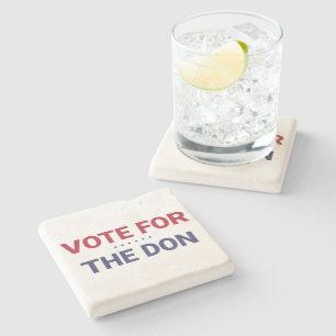 Dessous-de-verre En Pierre Vote pour le Don (élection américaine de 2020)