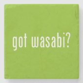 Dessous-de-verre En Pierre vous avez wasabi ? (Devant)