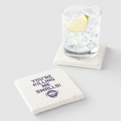 Dessous-de-verre En Pierre Vous me tuez Smalls ! (Côté)