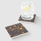 Dessous-de-verre En Pierre Vue nocturne des Sky Lanterns (Côté)