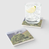 DESSOUS-DE-VERRE EN PIERRE VUES DES ALLES (Côté)