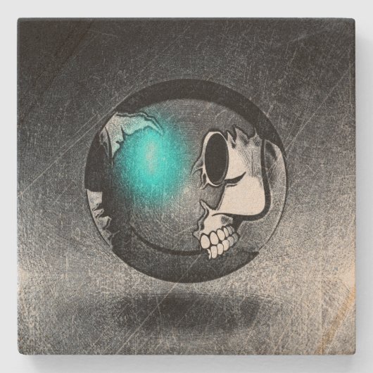 Dessous-de-verre En Pierre Walkermoji Vintage (Devant)