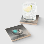 Dessous-de-verre En Pierre Walkermoji Vintage (Côté)