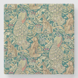 Dessous-de-verre En Pierre Walter Morris "Forêt"