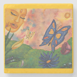 Dessous-de-verre En Pierre watercolor fantasy illustration woman goddess life