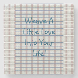 Dessous-de-verre En Pierre Weave Love