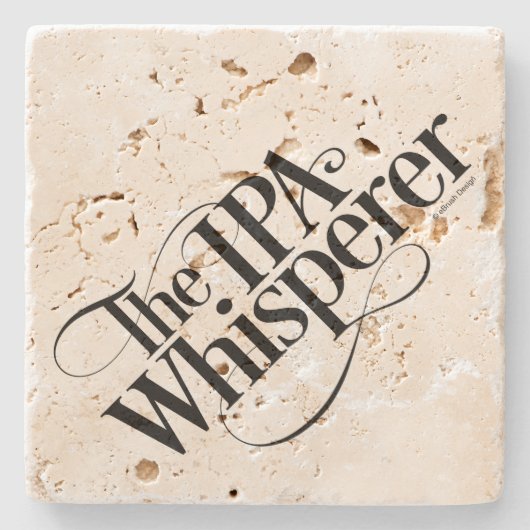 Dessous-de-verre En Pierre Whisperer IPA (Devant)
