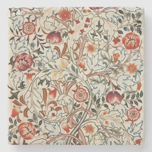 Dessous-de-verre En Pierre William Morris Ancanthus Portiere Design (Devant)