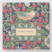 Dessous-de-verre En Pierre William Morris Strawberry Thief (Devant)