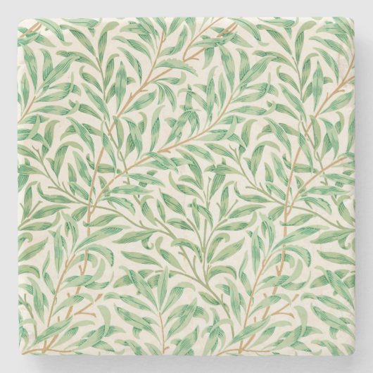 Dessous-de-verre En Pierre Willow Bough William Morris Motif (Devant)