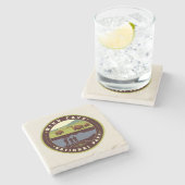 Dessous-de-verre En Pierre Wind Cave National Park (Côté)