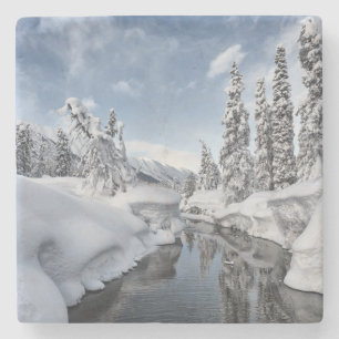Dessous-de-verre En Pierre Winter Wonderland