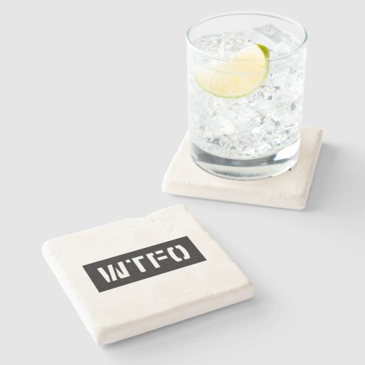 DESSOUS-DE-VERRE EN PIERRE WTFO (Côté)