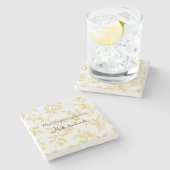 Dessous-de-verre En Pierre Yellow Fruit Lemons Make Lemonade (Côté)