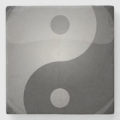 Dessous-de-verre En Pierre Yin Yang (Devant)