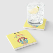 Dessous-de-verre En Pierre yo mandilon ? (Côté)