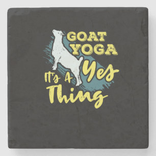 Dessous-de-verre En Pierre Yoga Chèvre Goatyoga