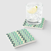 DESSOUS-DE-VERRE EN PIERRE ZIG ZAG (Côté)