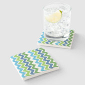 DESSOUS-DE-VERRE EN PIERRE ZIG ZAG (Côté)