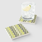 DESSOUS-DE-VERRE EN PIERRE ZIG ZAG (Côté)