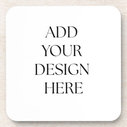 Dessous de verre en plastique (Devant)