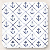 Dessous de verre en plastique Ancre (Devant)