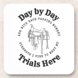 Dessous de verre en plastique Day by Day Saddle De