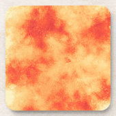 Dessous de verre en plastique de cluster Red Star (Devant)