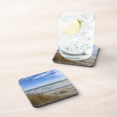 Dessous de verre en plastique de scène de plage (Côté Droit)