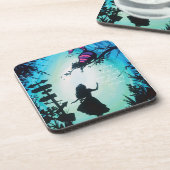 Dessous de verre en plastique dur (Côté gauche)