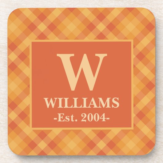 Dessous de verre en plastique dur (Devant)